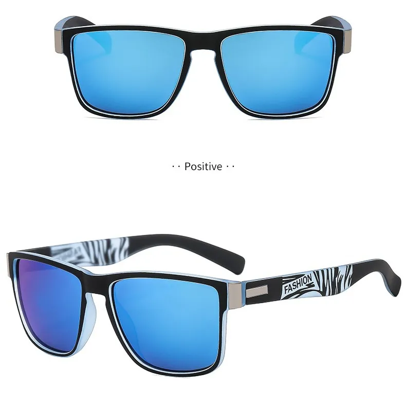 518 Polarized Sports Sunglasses for Men – Stylish Cycling & Driving Glasses with UV400, Outdoor Fishing Shades for Versatile Use